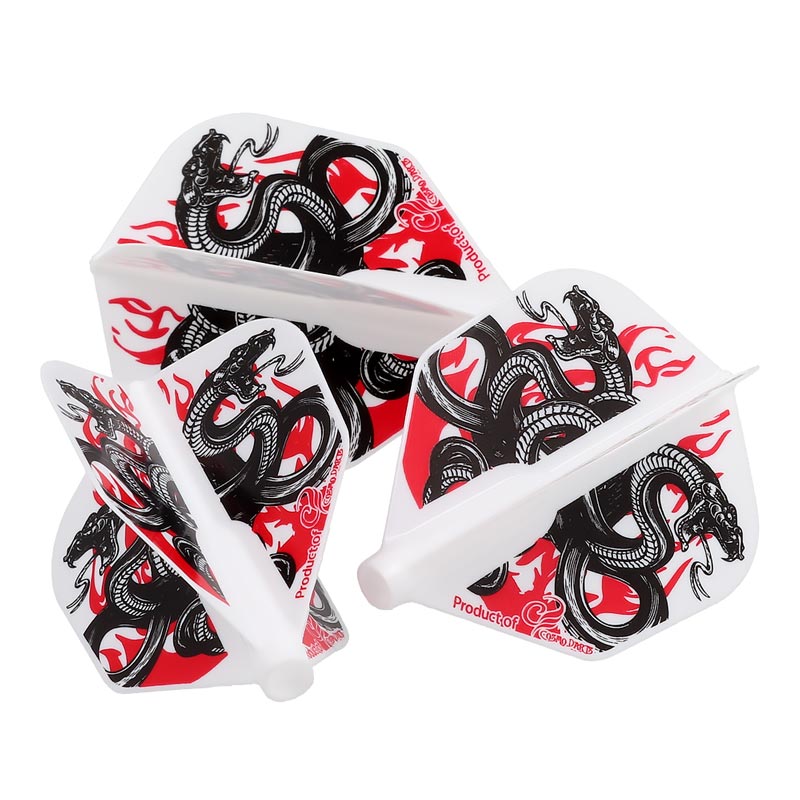 COSMO DARTS(�����������) Fit Flight��AIR��(�ե��åȥե饤�� ������) Printed Series Snakes of Fire �������� �ۥ磻�ȡ�(������ �ե饤��)