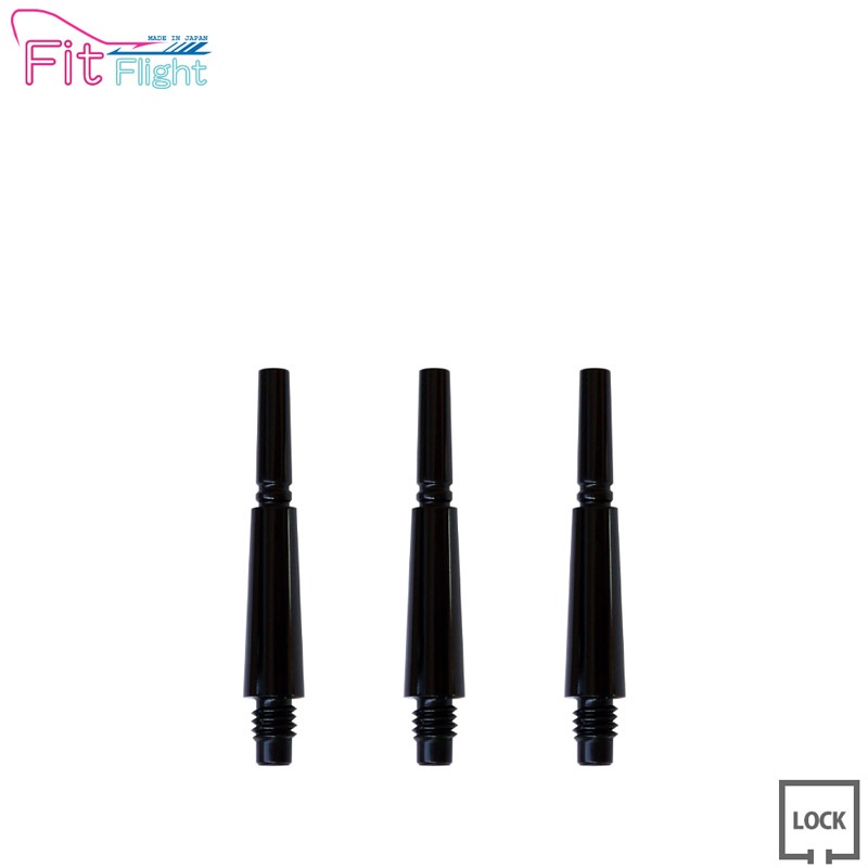 COSMO DARTS(�����������) Fit Shaft GEAR(�ե��åȥ���ե� ����) �Ρ��ޥ� ���å� D�֥�å� ��2�䡡(������ ����ե�)