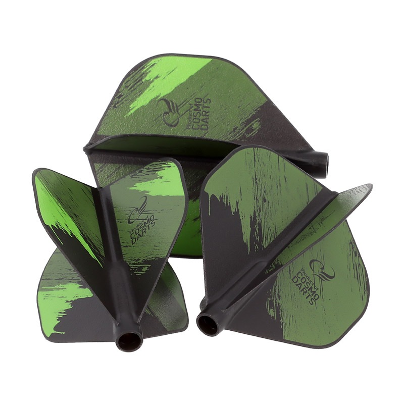 COSMO DARTS(�����������) Fit Flight(�ե��åȥե饤��) Printed Series Brush Stroke ����������� D�֥�å���(������ �ե饤��)