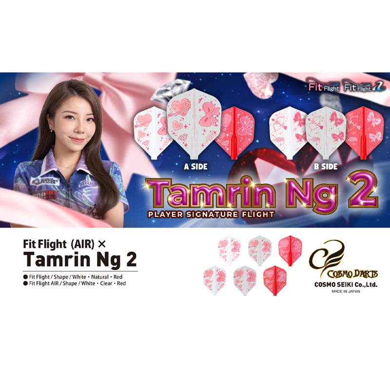 COSMO DARTS(�����������) Fit Flight��AIR��(�ե��åȥե饤�� ������) �� Tamrin Ng ver.2 �������� MIX �����󡦥������ǥ롡(������ �ե饤��)