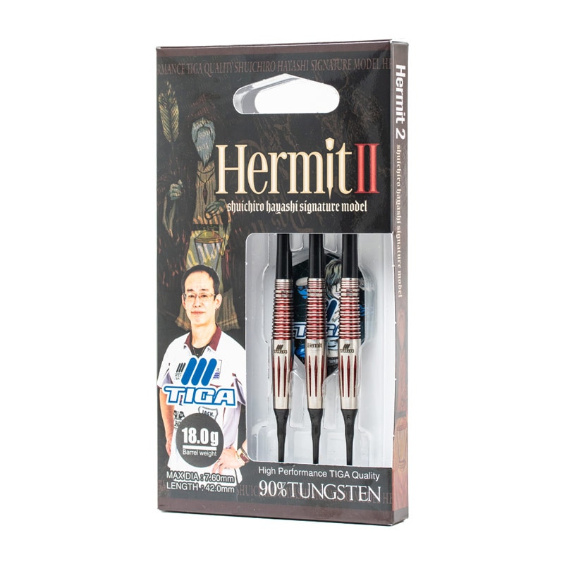 TIGA(ティガ) Hermit(ハーミット) 2BA 林周一郎 ダーツ > ソフトダーツ > ブランド【タ行】 > ティガ > TIGA(ティガ