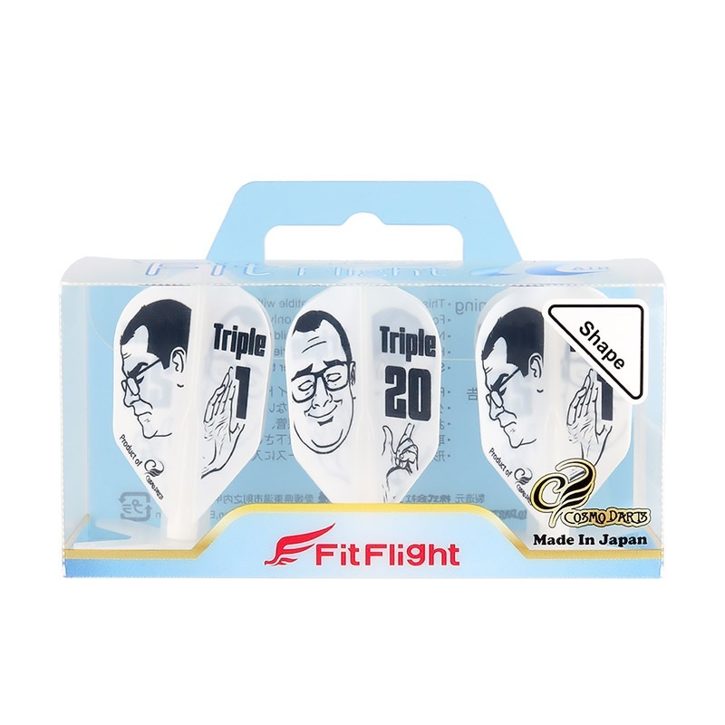 COSMO DARTS(�����������) Fit Flight��AIR��(�ե��åȥե饤�� ������) Printed Series Thorben Meme �������� �ۥ磻�ȡ�(������ �ե饤��)