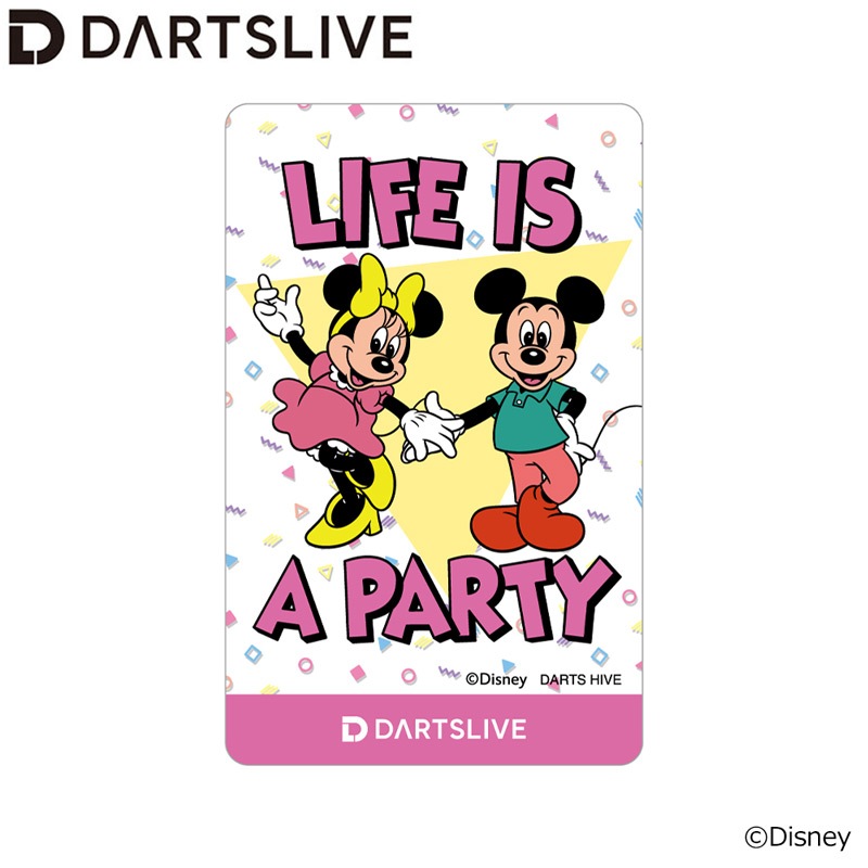 �ڲ������оݳ��ۡ�Only Japan��Disney Collection ��ߥå������ե�󥺡� "DARTSLIVE CARD" with LIVE EFFECT �� DARTSLIVE THEME��(������ ������)