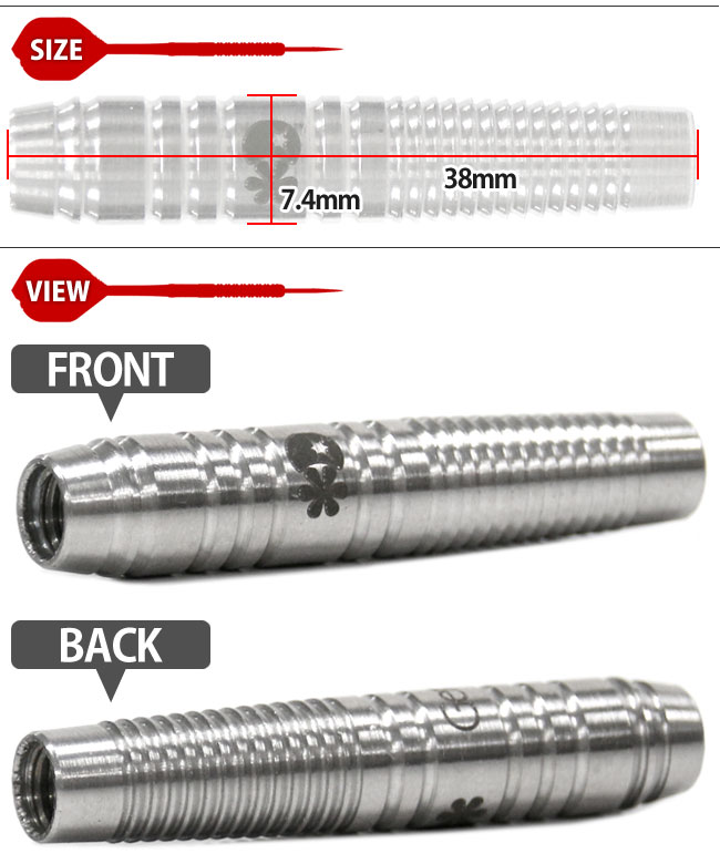 Harrows(ϥ) Gemfleur(ե롼) 85% TUNGSTEN Charoite() 2BA 18g( Х)