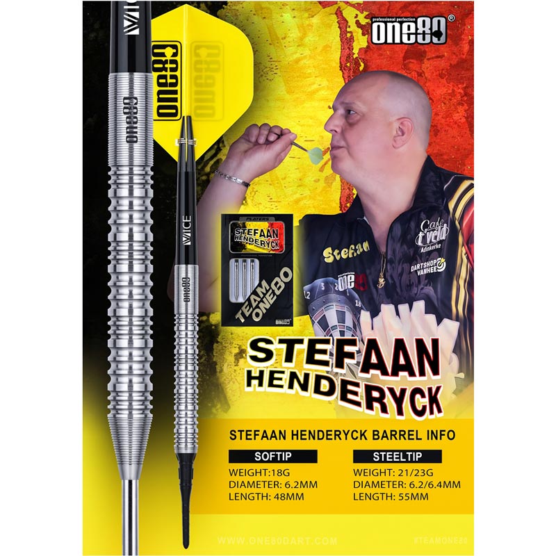 One80(��󥨥��ƥ�) Stefaan Henderyck STEEL 23g ���ƥե����󡦥إ�ɥ�å������ǥ롡(������ �Х��)