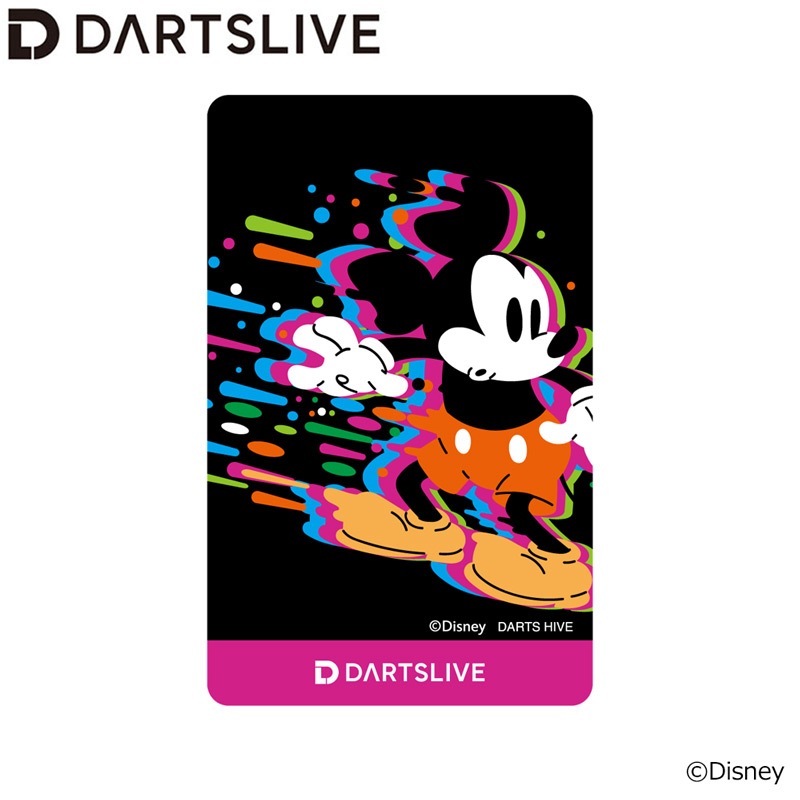 �ڲ������оݳ��ۡ�Only Japan��Disney Collection ��ߥå����� "DARTSLIVE CARD" with LIVE EFFECT �� DARTSLIVE THEME (B)��(������ ������)