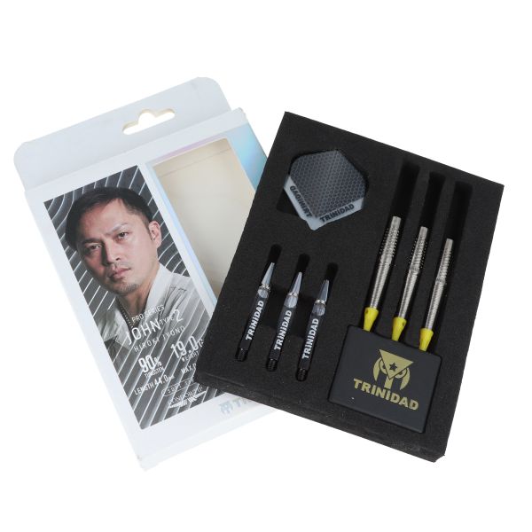 城野弘樹 JOHNジョン TRINIDADトリニダード18.5g定価11999円 トリニダード JOHN ジョン スティール18.5g 城野弘樹選手 ハードダーツ