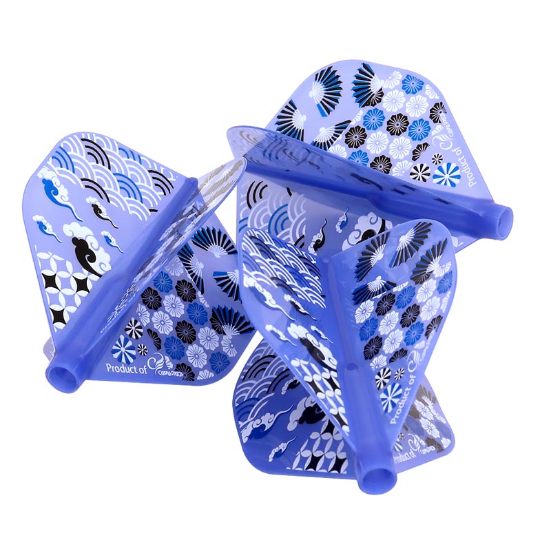 COSMO DARTS(�����������) Fit Flight��AIR��(�ե��åȥե饤�� ������) Printed Series Japanese Pattern(����ѥˡ��� �ѥ�����) ����������� D�֥롼��(������ �ե饤��)
