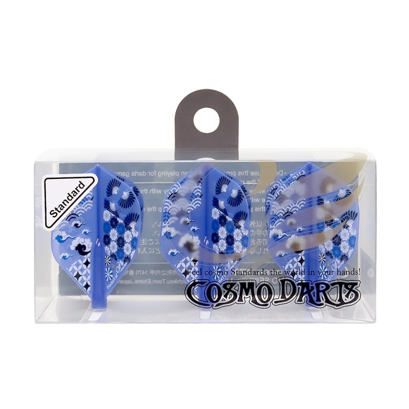 COSMO DARTS(�����������) Fit Flight��AIR��(�ե��åȥե饤�� ������) Printed Series Japanese Pattern(����ѥˡ��� �ѥ�����) ����������� D�֥롼��(������ �ե饤��)