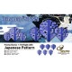 COSMO DARTS(�����������) Fit Flight��AIR��(�ե��åȥե饤�� ������) Printed Series Japanese Pattern(����ѥˡ��� �ѥ�����) ����������� D�֥롼��(������ �ե饤��)