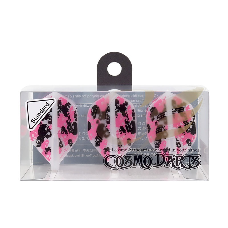 COSMO DARTS() Fit Flight(եåȥե饤) Printed Series Bubblegum Skulls(Х֥륬 륺)  ʥ롡( ե饤)