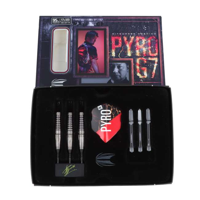早いもの勝ち!TARGET PYRO G7 ダーツセット 17g 中古・USED商品 > ソフトダーツ > ブランド【タ行
