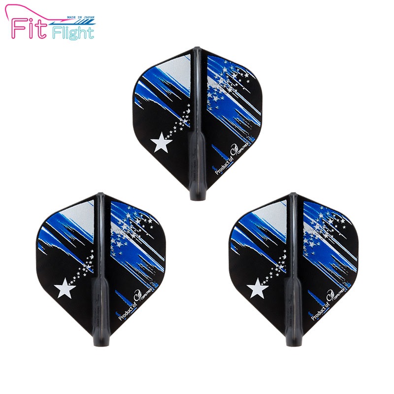 COSMO DARTS(�����������) Fit Flight(�ե��åȥե饤��) �� Cali West ver.2 ����������� D�֥�å� ���ꡦ�������������ǥ롡(������ �ե饤��)