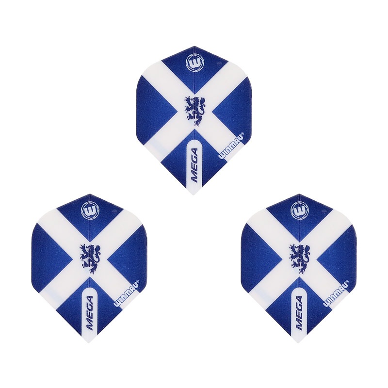 Winmau(������⥦) Flight Mega Standard Scotland(�����åȥ���) ����������ɡ�(������ �ե饤��)