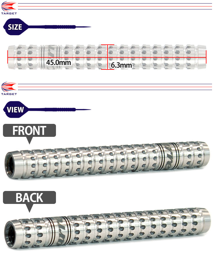 TARGET(å) CARRERA SOFTTIP C8( Х)