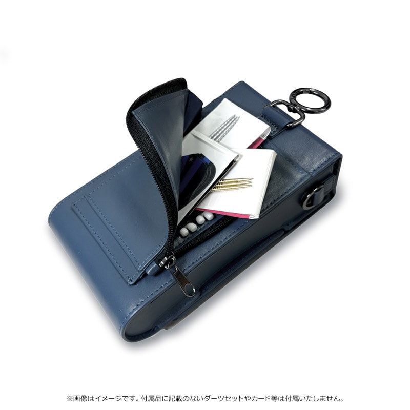 ダーツケースカバー（黒、ステッチ:紺） ダーツケース TRiNiDAD CAPACITY トリニダード キャパシティ 無地