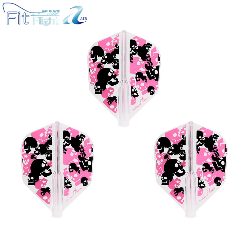 COSMO DARTS() Fit FlightAIR(եåȥե饤 ) Printed Series Bubblegum Skulls(Х֥륬 륺)  ꥢ( ե饤)