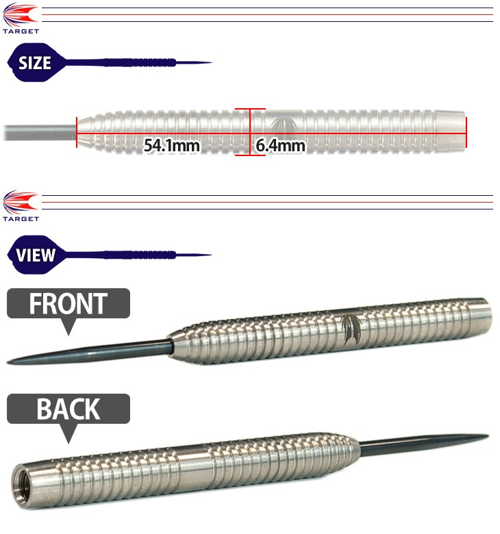 �ڼ���ʡ�TARGET(�������å�) True Play 80% Tungsten STEEL 22g ��102790�䡡(������ �Х��)