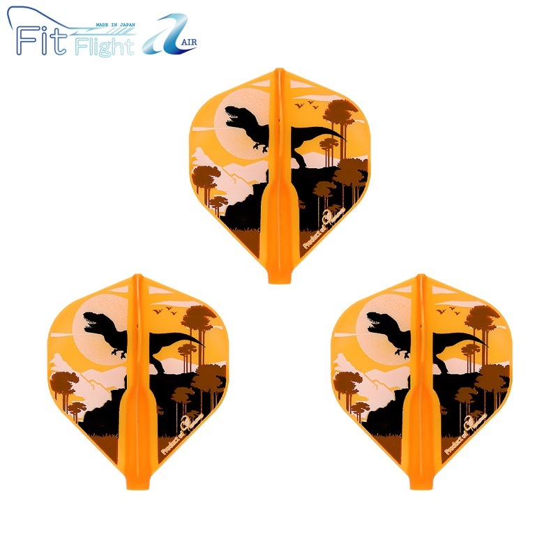 COSMO DARTS(�����������) Fit Flight��AIR��(�ե��åȥե饤�� ������) Printed Series Jurassic Sunset ����������� ����󥸡�(������ �ե饤��)
