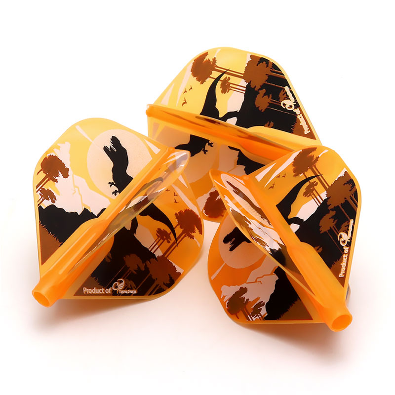 COSMO DARTS(�����������) Fit Flight��AIR��(�ե��åȥե饤�� ������) Printed Series Jurassic Sunset ����������� ����󥸡�(������ �ե饤��)