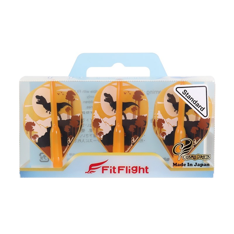 COSMO DARTS(�����������) Fit Flight��AIR��(�ե��åȥե饤�� ������) Printed Series Jurassic Sunset ����������� ����󥸡�(������ �ե饤��)