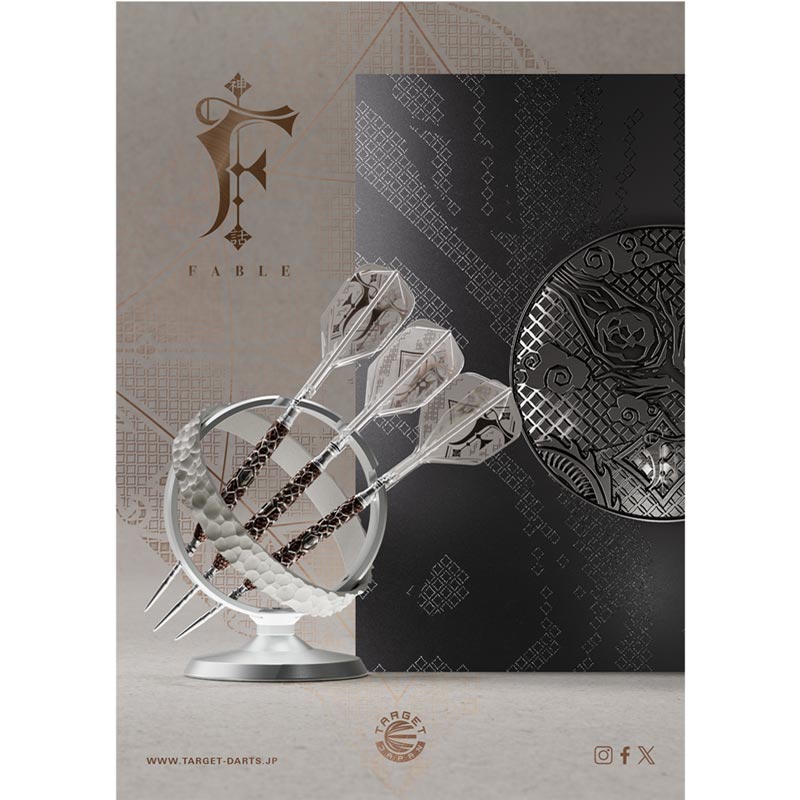 TARGET JAPAN(�������åȥ���ѥ�) FABLE(�ե����֥�) FIRST EDITION��FIRE WITH FIRE SWISS POINT STEEL 23g ��191006�䡡(������ �Х��)