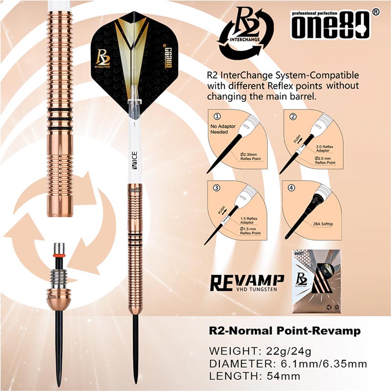 One80(��󥨥��ƥ�) R2 REVOLUTION REVAMP(��������) STEEL 24g��(������ �Х��)