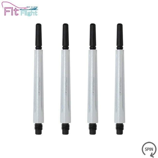 COSMO DARTS(�����������) Fit Shaft COLOR Carbon(�ե��åȥ���ե� ���顼�����ܥ�) �Ρ��ޥ� ���ԥ� �ѡ���ۥ磻�� ��7�䡡(������ ����ե�)