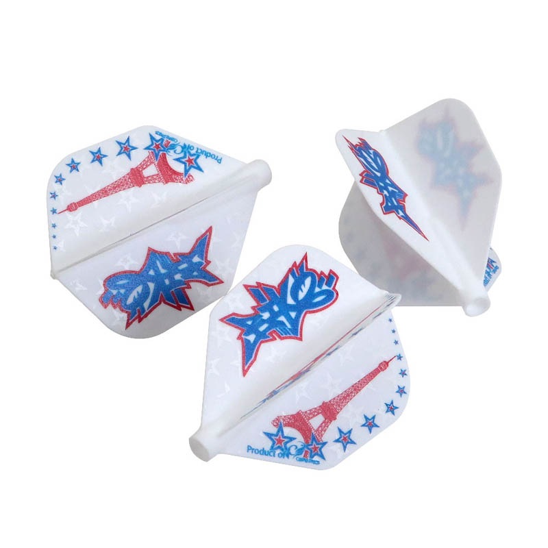 COSMO DARTS(�����������) Fit Flight(�ե��åȥե饤��) �� Jacques Labre ver.2 �������� �ۥ磻�� ����å�����֥������ǥ롡(������ �ե饤��)