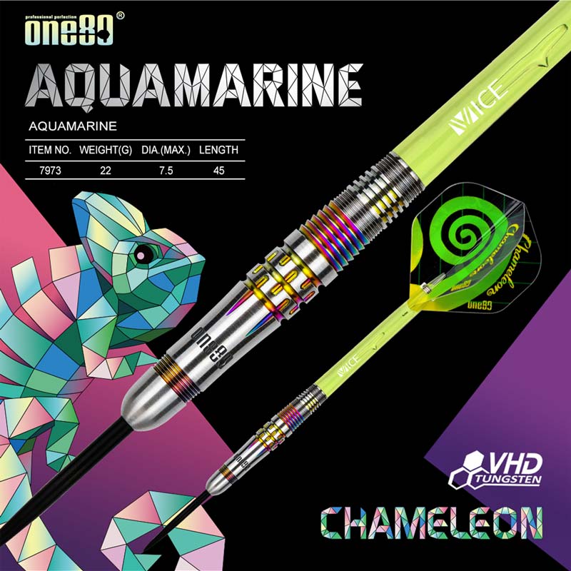 One80(��󥨥��ƥ�) CHAMELEON AQUAMARINE(����쥪�� �������ޥ��) STEEL 22g��(������ �Х��)