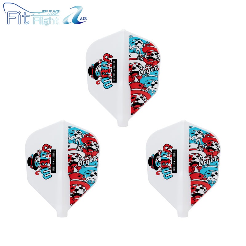 COSMO DARTS(�����������) Fit Flight ��AIR��(�ե��åȥե饤�� ������) �� ��忿�� ver.3 �� DARTS HIVE �������� �ۥ磻�� ��忿�������ǥ롡(������ �ե饤��)