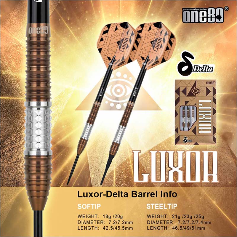 One80(��󥨥��ƥ�) Luxor Delta(�륯������ �ǥ륿) STEEL 21g��(������ �Х��)