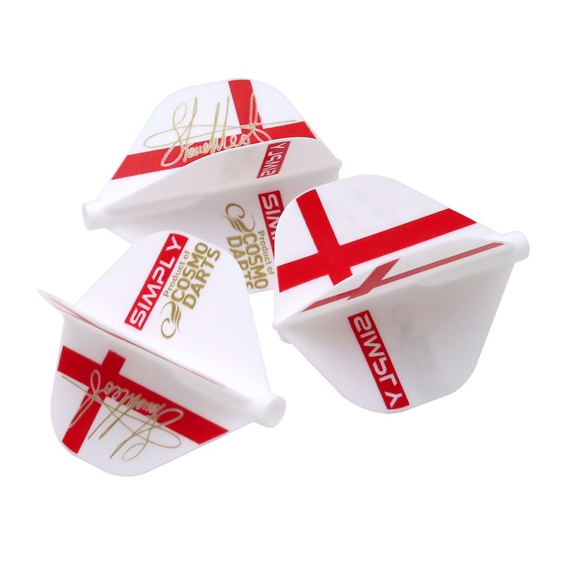 COSMO DARTS(�����������) Fit Flight(�ե��åȥե饤��) �� Steve West ver.3 ����������� �ۥ磻�� ���ƥ����֡��������������ǥ롡(������ �ե饤��)