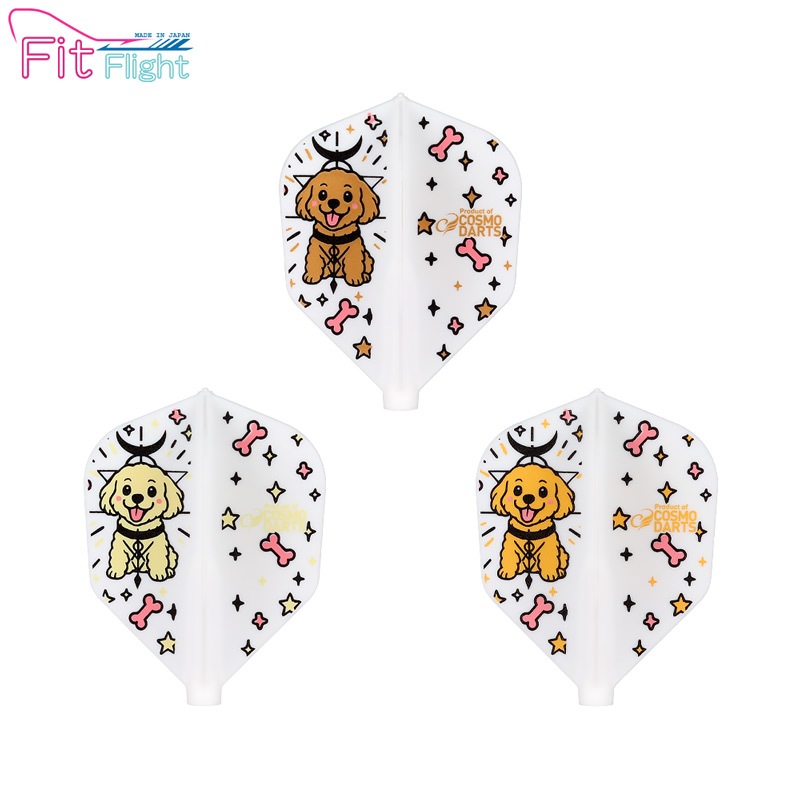 COSMO DARTS(�����������) Fit Flight(�ե��åȥե饤��) �� Terry Tan ver.1 �������� �ۥ磻�� �ƥ꡼�����������ǥ롡(������ �ե饤��)