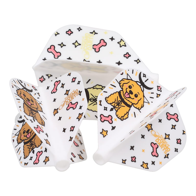 COSMO DARTS(�����������) Fit Flight(�ե��åȥե饤��) �� Terry Tan ver.1 �������� �ۥ磻�� �ƥ꡼�����������ǥ롡(������ �ե饤��)