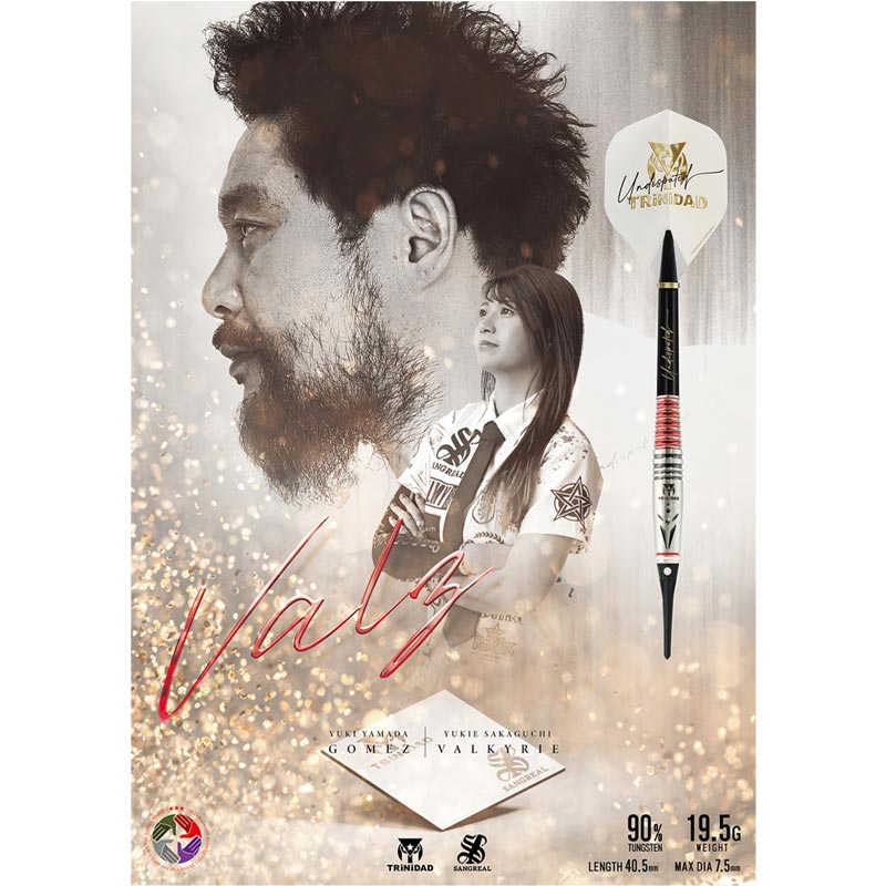 ヴァルス TRiNiDAD×SANGREAL Valz ダーツ > ソフトダーツ > ブランド【タ行】 > トリニダード > Gomez