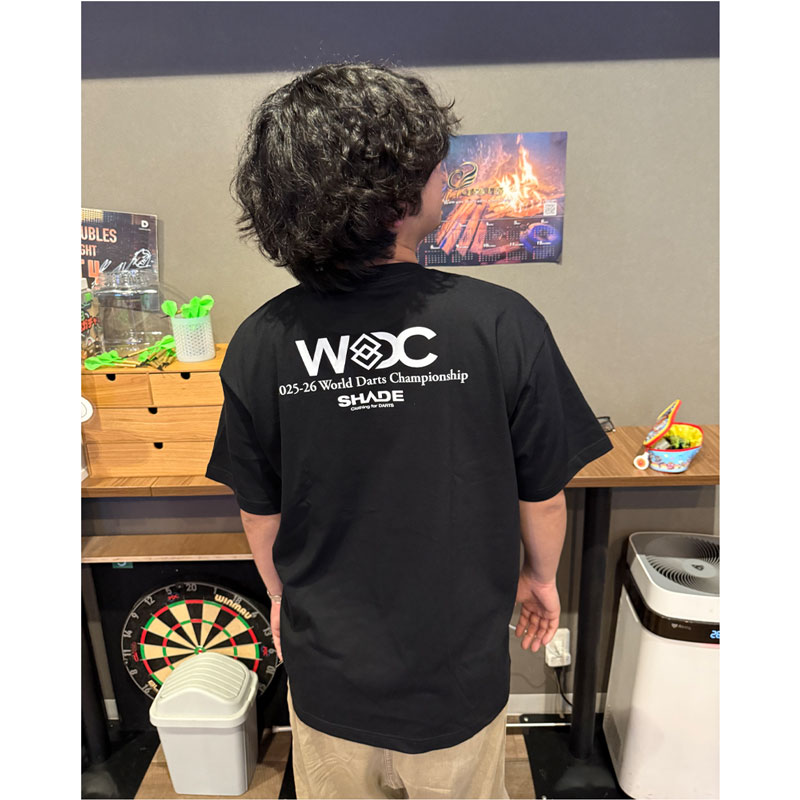 ダーツシャツ　めちゃかっこいい 炎と雲 ダーツ用Tシャツ（ビッグシルエットTシャツ）|デザインTシャツ