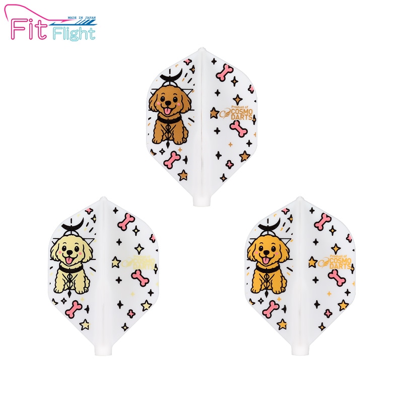 COSMO DARTS(�����������) Fit Flight(�ե��åȥե饤��) �� Terry Tan ver.1 �����å� �ۥ磻�� �ƥ꡼�����������ǥ롡(������ �ե饤��)