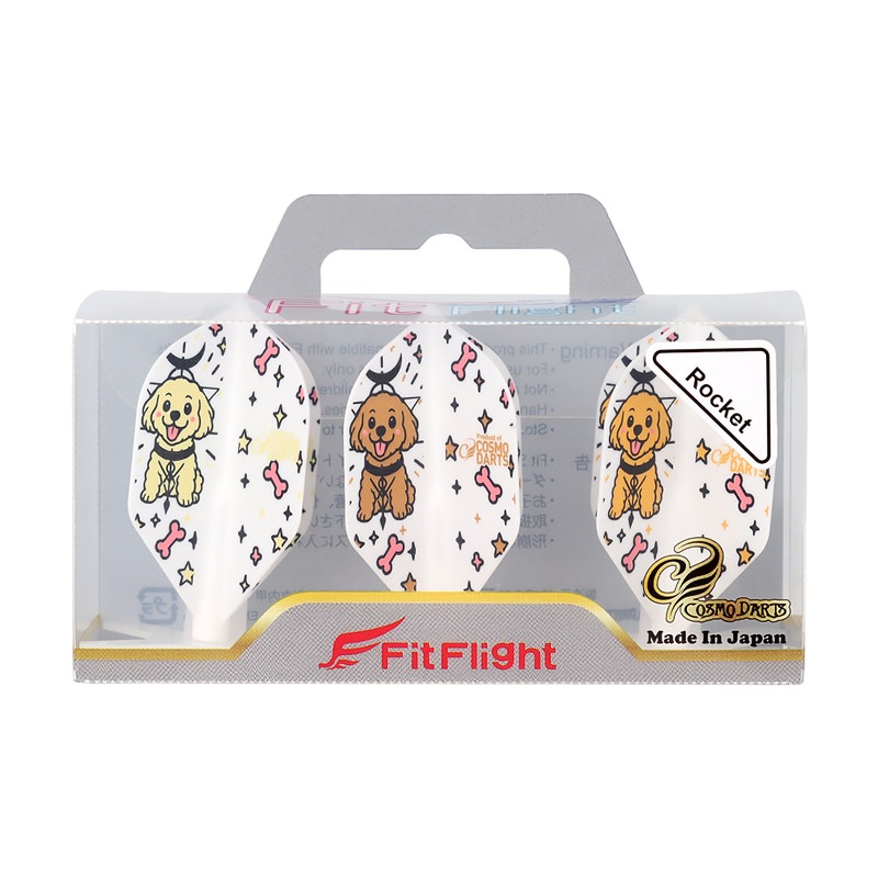 COSMO DARTS(�����������) Fit Flight(�ե��åȥե饤��) �� Terry Tan ver.1 �����å� �ۥ磻�� �ƥ꡼�����������ǥ롡(������ �ե饤��)