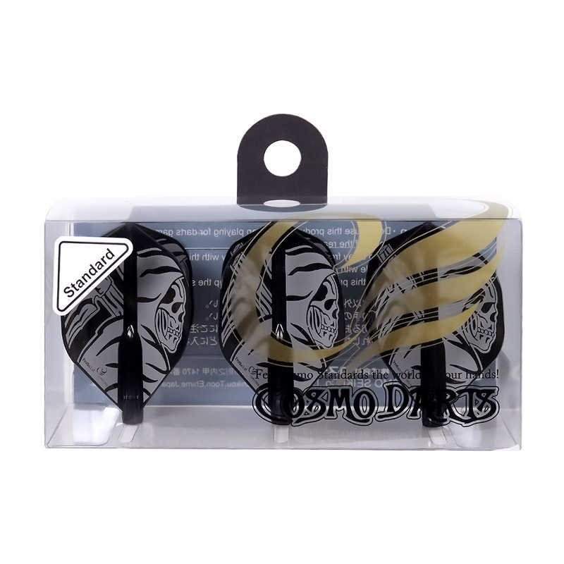 COSMO DARTS(�����������) Fit Flight��AIR��(�ե��åȥե饤�� ������) Printed Series Reaper ����������� D�֥�å���(������ �ե饤��)