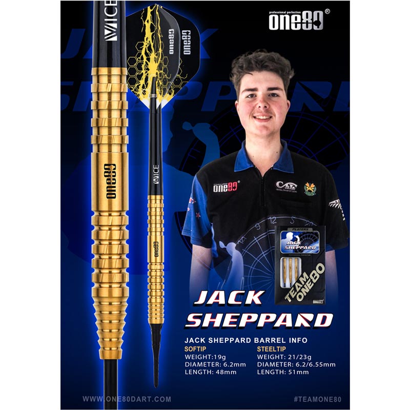 One80(��󥨥��ƥ�) Jack Sheppard STEEL 23g ����å��������ѡ��������ǥ롡(������ �Х��)