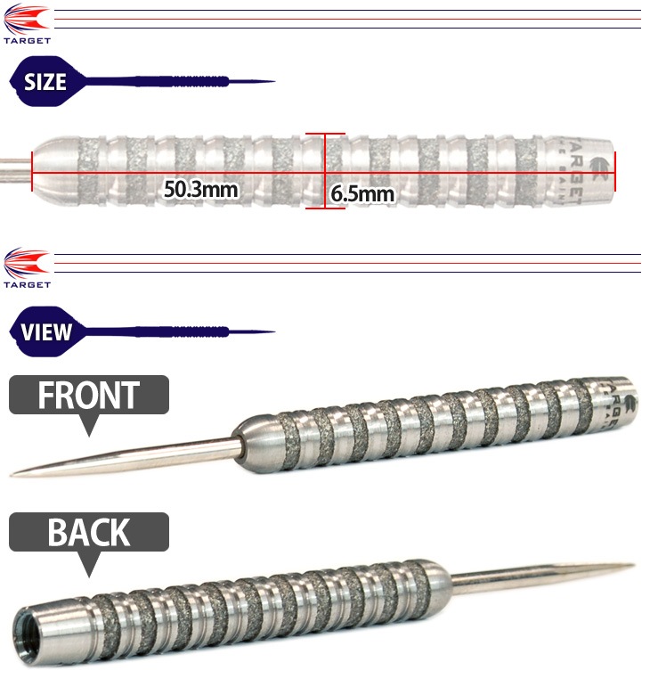 �ڼ���ʡ�TARGET(�������å�) PRO BARREL(�ץ��Х��) STONE ALAN TABERN STEEL 21g ��122810�䡡(������ �Х��)