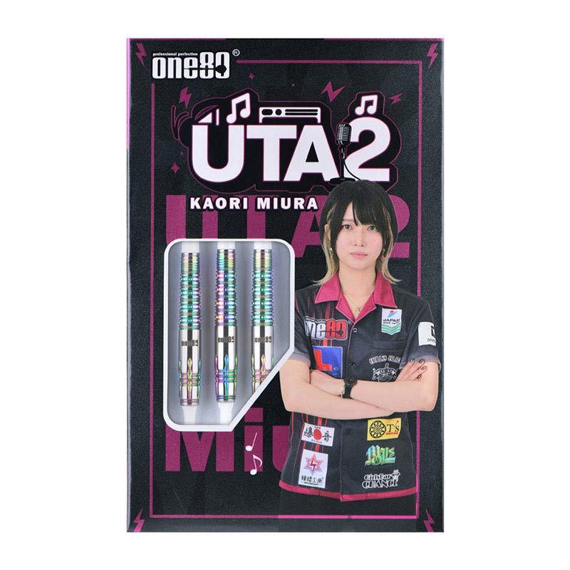 ダーツバレル　uta 三浦歌織選手モデル　sダーツ限定版　one80 ダーツ > ソフトダーツ > ブランド【ワ行】 > ワンエイティ