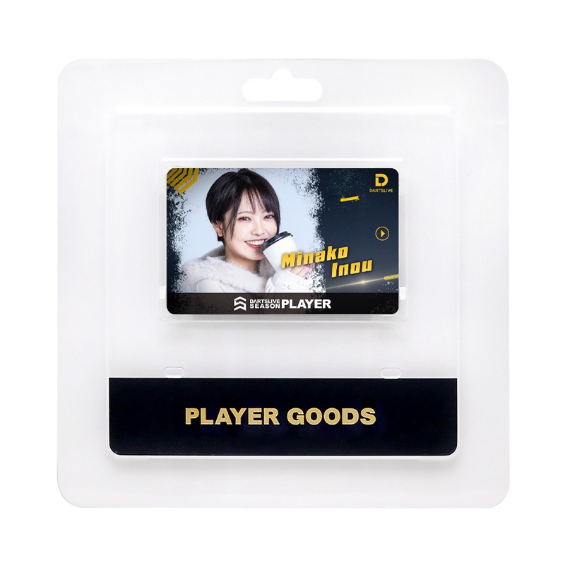 ダーツ祭り限定 1点限り實近 菜那　ななちゃら カードトロフィー ダーツ ななちゃら 實近 菜那 サイン入りダーツライブカード ダーツ祭り