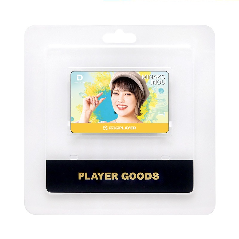 井能実奈子　ダーツライブカード アクセサリ > ダーツライブカード > DARTSLIVE PLAYER GOODS第六弾 井