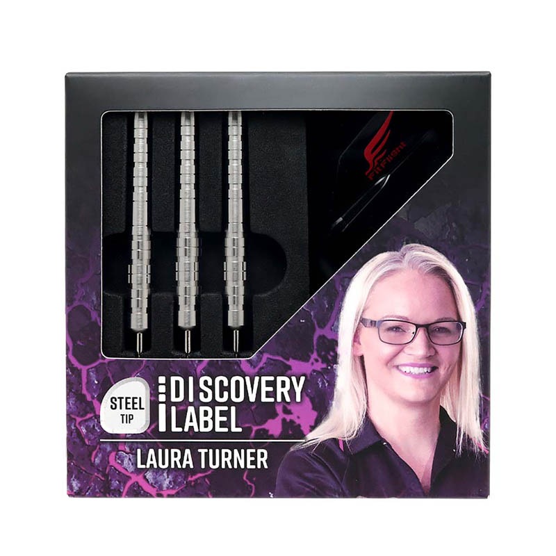 COSMO DARTS(�����������) DISCOVERY LABEL(�ǥ������Х꡼�졼�٥�) Laura Turner STEEL 24g �����顦�����ʡ������ǥ롡(������ �Х��)