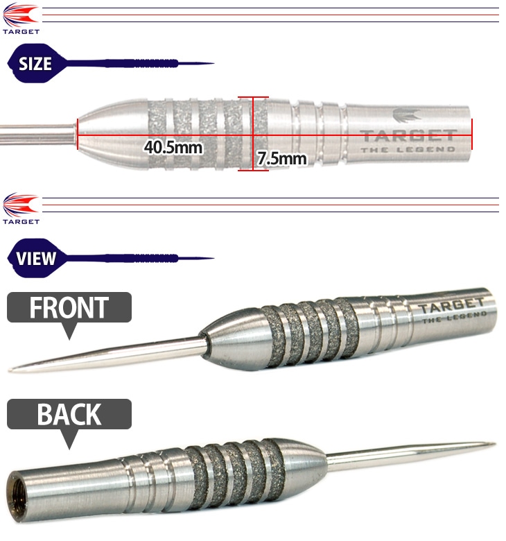 KEITH DELLER THE LEGEND 18g ダーツ TARGET KEITH DELLER THE LEGEND 18g ダーツ TARGET Target Darts Keith