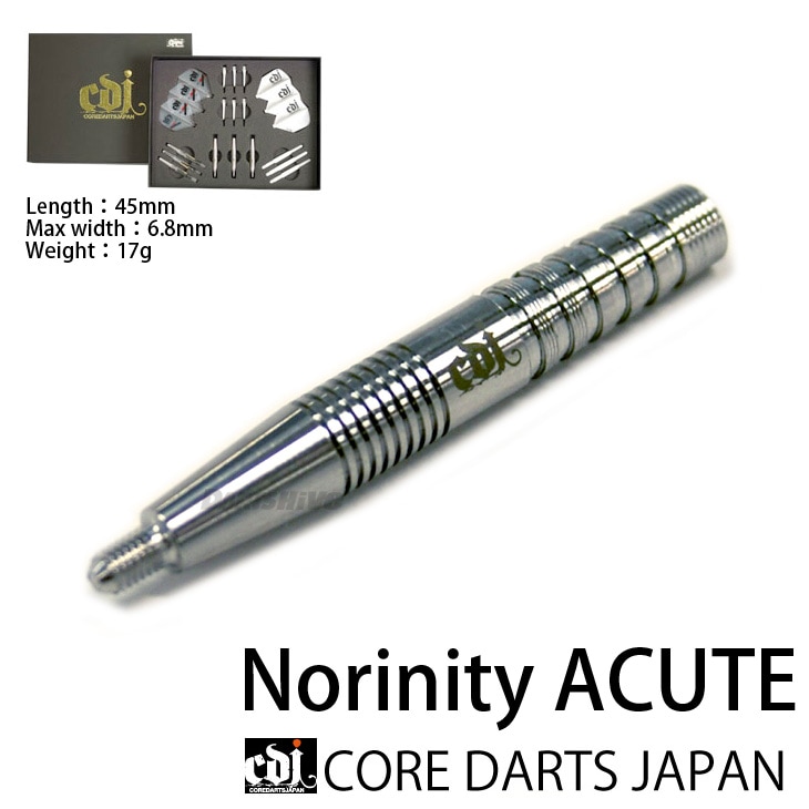 CORE DARTS JAPAN(���������ĥ���ѥ�) Norinity Acute �����Ե������ǥ롡(������ �Х��)