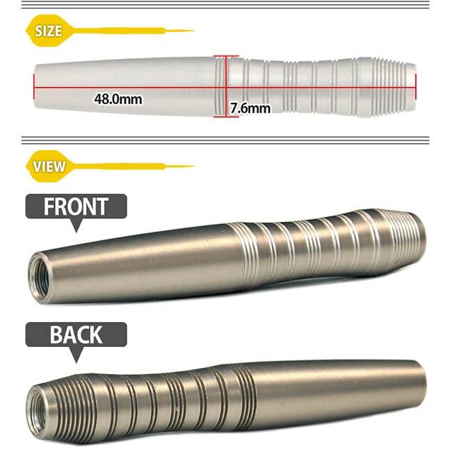 DYNASTY(�����ʥ��ƥ���) BRASS DARTS SET PORTER(�ݡ�����) SILVER 01-31-006 2BA��(������ �Х��)