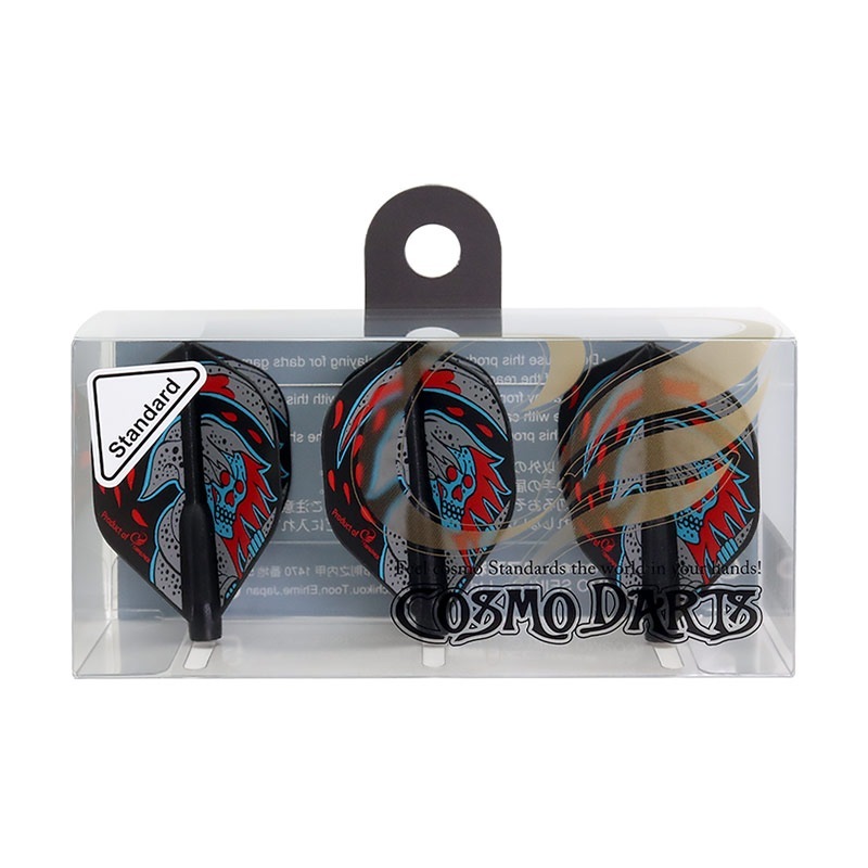 COSMO DARTS(�����������) Fit Flight(�ե��åȥե饤��) Printed Series Colorful Reaper ����������� D�֥�å���(������ �ե饤��)